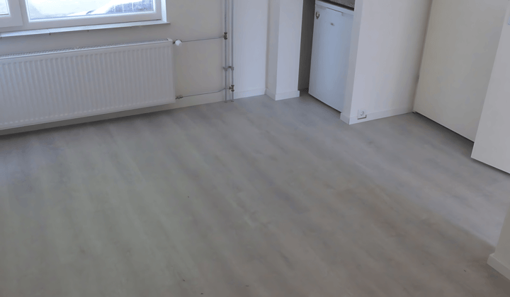 Gestoffeerde studio met eigen badkamer en gedeelde keuken