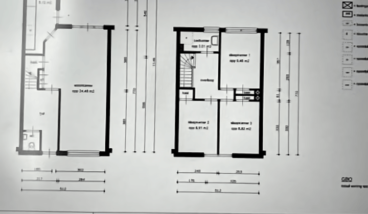 Appartement met 3 slaapkamers en tuin