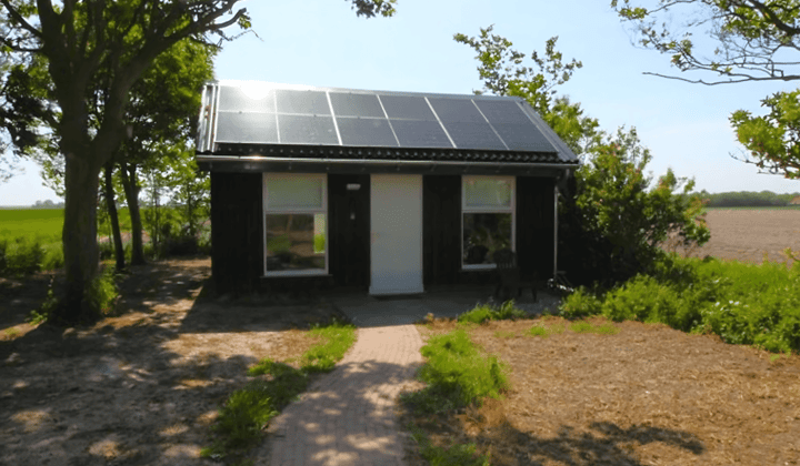 Gemeubileerde studio met tuin en wasmachine
