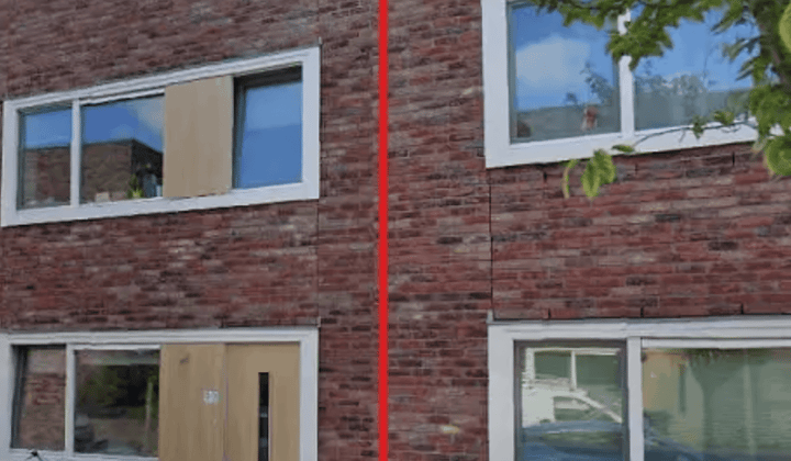 Tussenwoning met tuin en parkeerplaats
