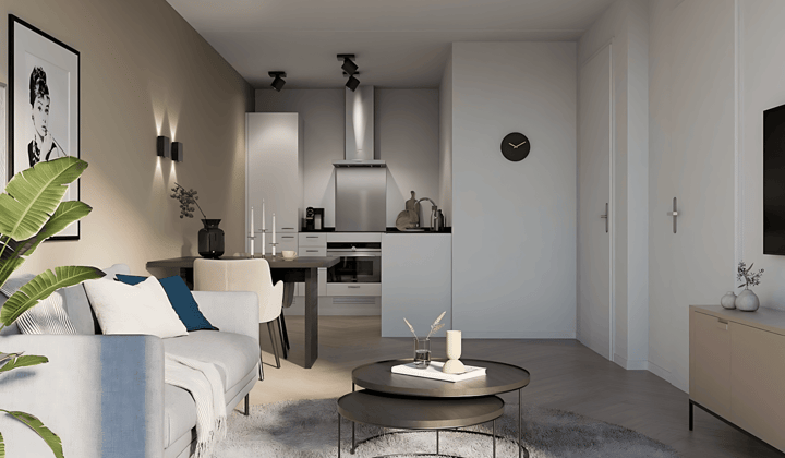 Seniorenwoning · 52 m² · €1193,-