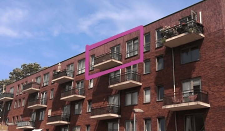 Appartement met balkon en parkeermogelijkheid