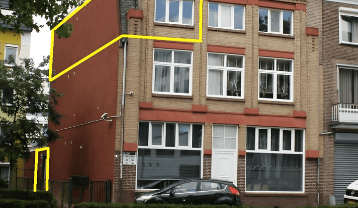 Gestoffeerd appartement met wasmachine aansluiting en centraal gelegen