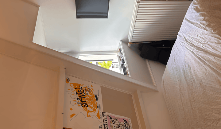 Gemeubileerde Kamer met Balkon en Geen Huisdieren