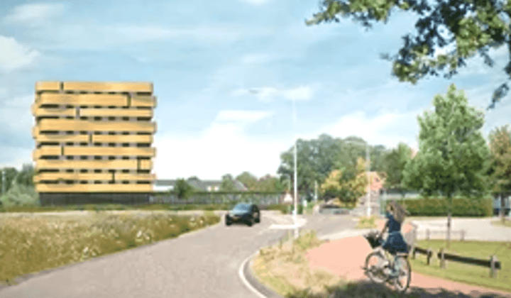 Gemeubileerd appartement met badkamer en parkeerplaats