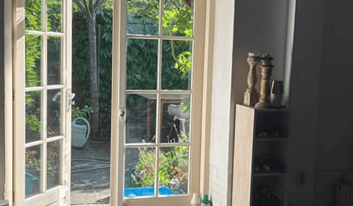 Gemeubileerd appartement met tuin en wasmachine inclusief wifi