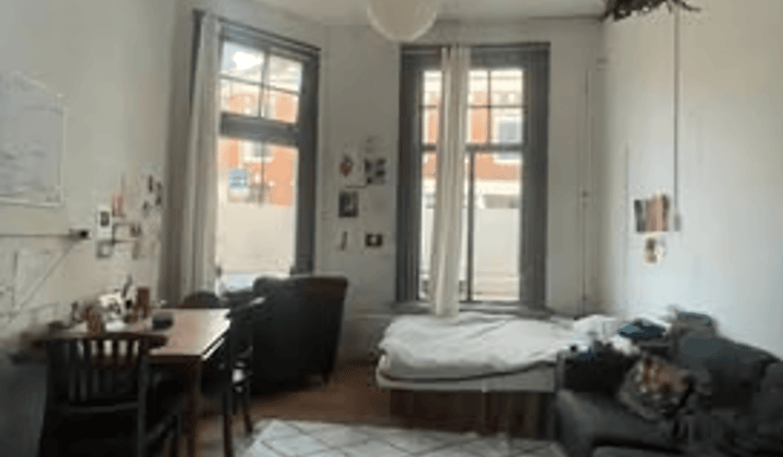 Studentenkamer met tuin en inschrijving mogelijk