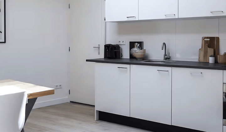 Gemeubileerd appartement met 1 slaapkamer tijdelijke huur