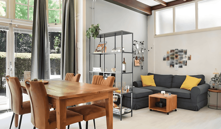 Appartement met tuin en inclusief wifi