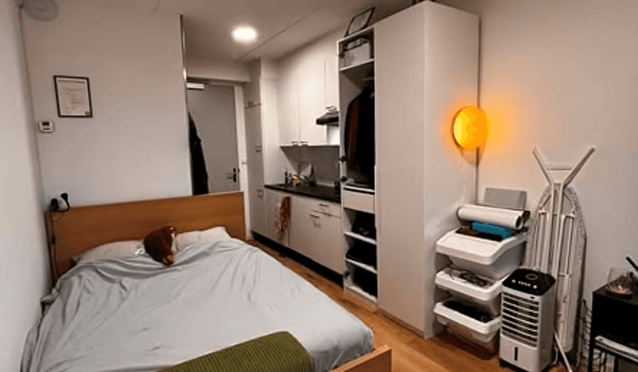 Studio · 18 m² · €800,-