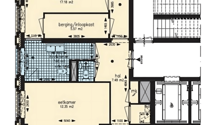 Appartement · 119 m² · €1500,-