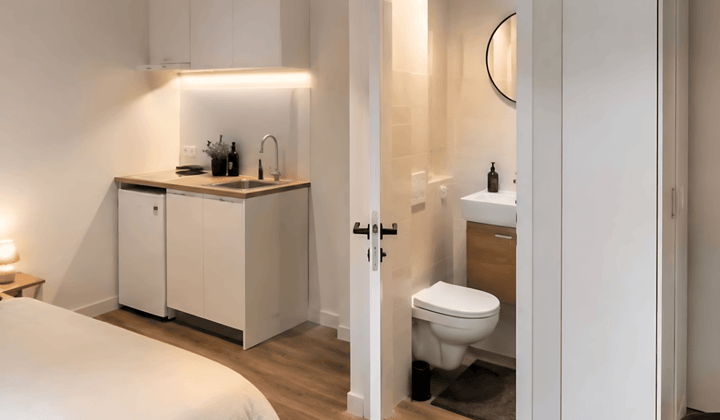 Studio · 18 m² · €900,-