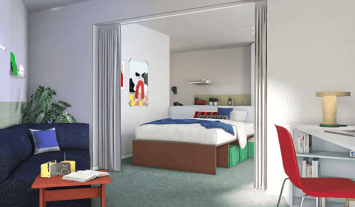 Studio · 38 m² · €1210,-