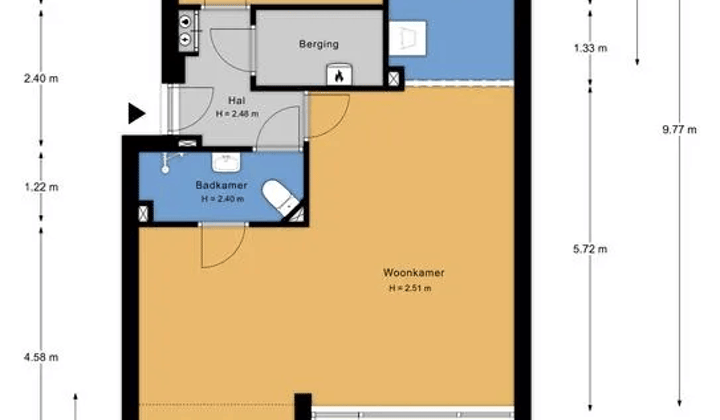 Appartement · 65 m² · €1040,-