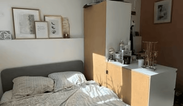 Kamer met wasmachine en inschrijving mogelijk