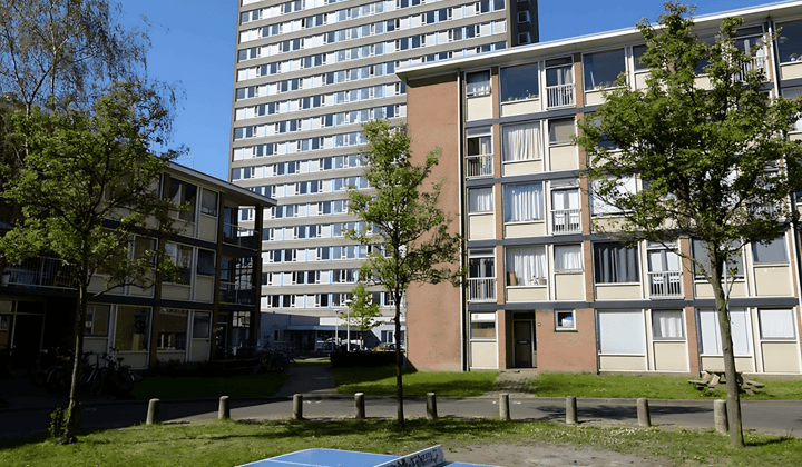 Studentenkamer met parkeervergunning en rookvrije regels