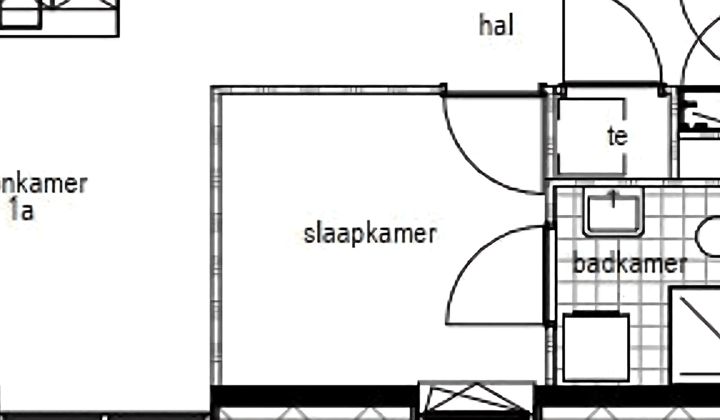 Appartement · 39 m² · €1025,-