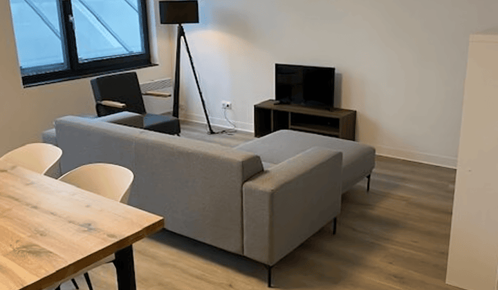 Gestoffeerd appartement met 1 slaapkamer en lange huurperiode