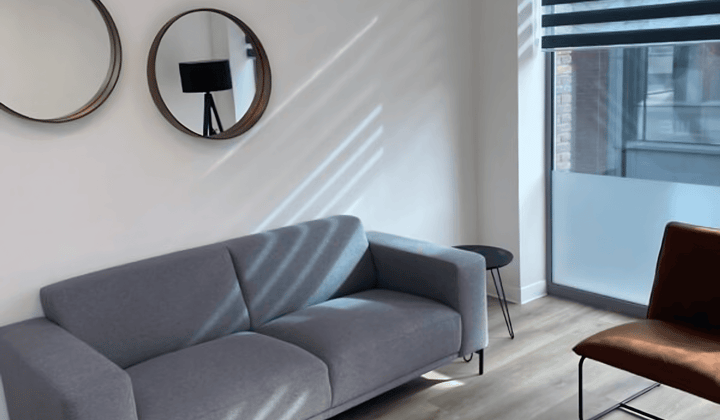 Gemeubileerd appartement met 1 slaapkamer en lange huurperiode