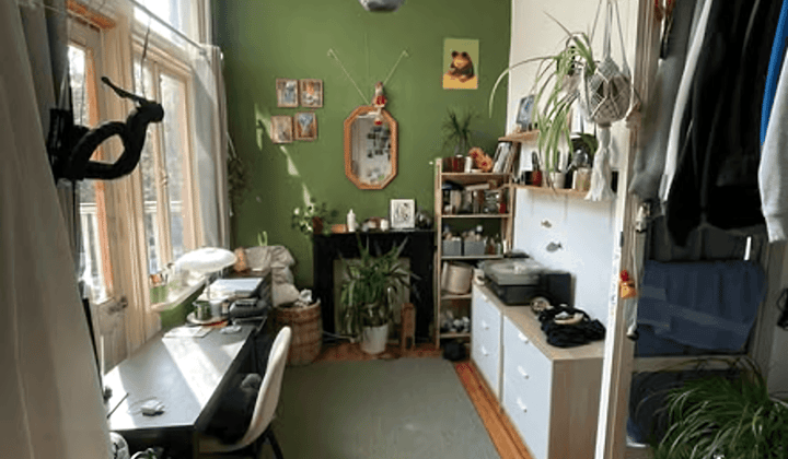 Kamer met balkon inclusief prijs, zonder studenten