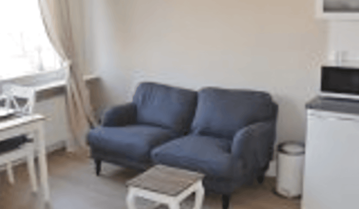 Gemeubileerd appartement met tuin en wasmachine inclusief prijs