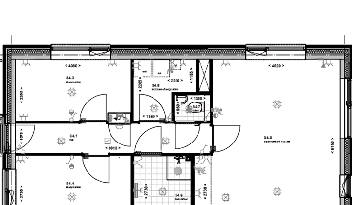 Appartement · 70 m² · €1195,-