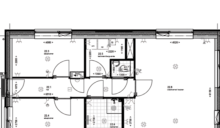 Appartement · 70 m² · €1195,-