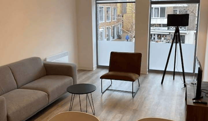Gemeubileerd appartement met 1 slaapkamer en lange huurperiode