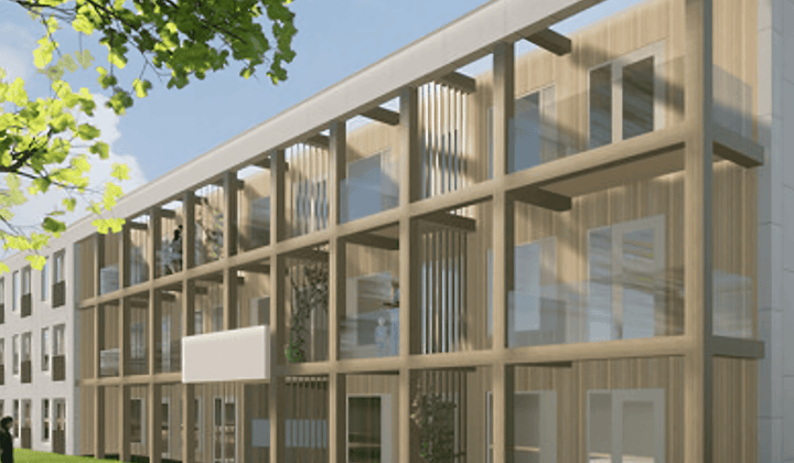 Nieuwbouwappartement met balkon en berging