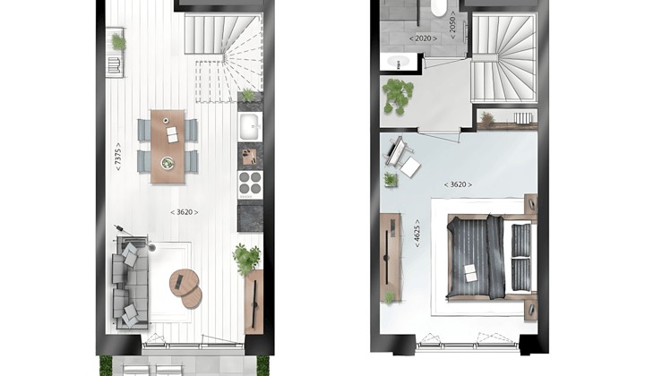 Appartement · 67 m² · €1515,-