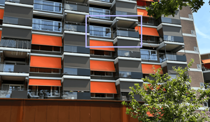 Seniorenappartement met balkon en servicekosten inbegrepen