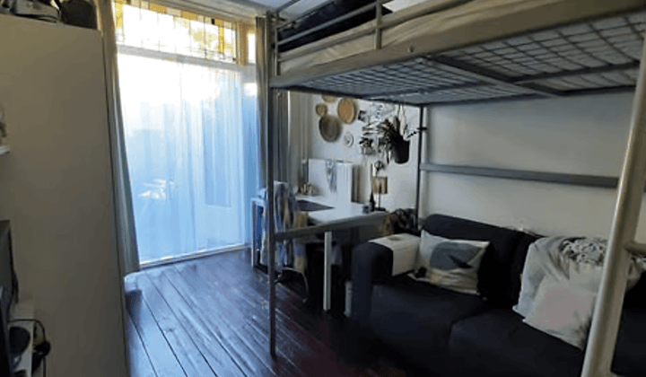 Kamer met tuin in gedeeld huis