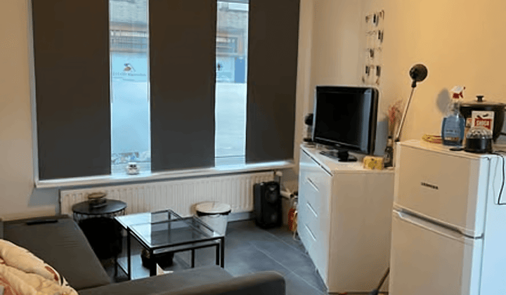 Gestoffeerde studio met eigen badkamer en tuin