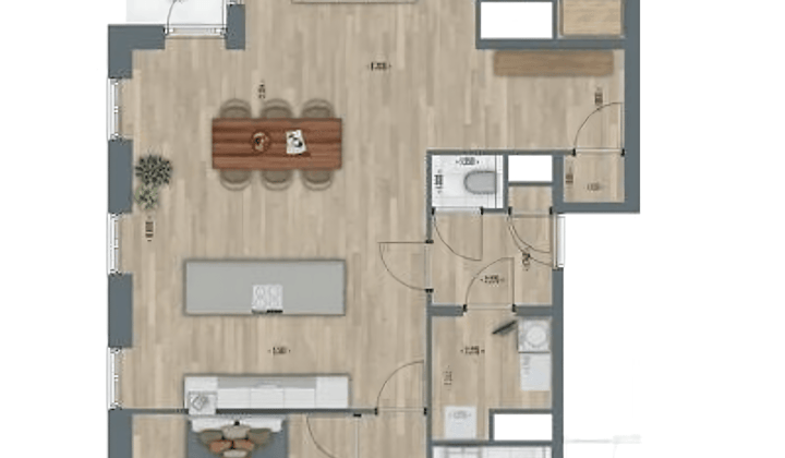 Appartement · 137 m² · €3195,-