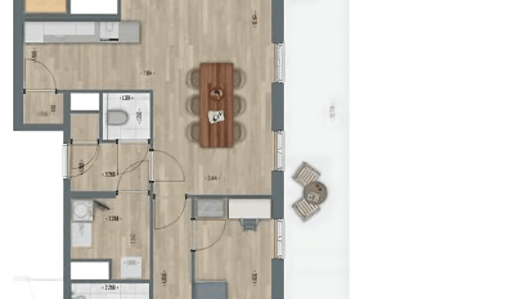 Appartement · 116 m² · €2950,-