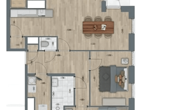 Appartement · 115 m² · €2875,-