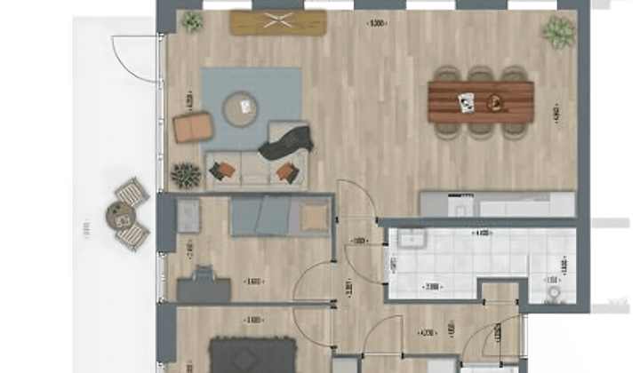 Appartement · 88 m² · €2225,-