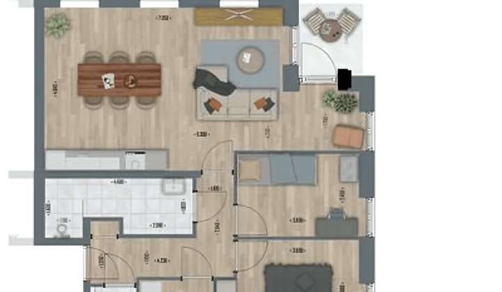 Appartement · 82 m² · €2100,-