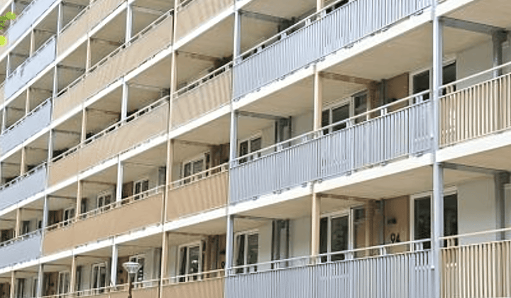Appartement met drie slaapkamers en gedeelde verhuurmogelijkheid