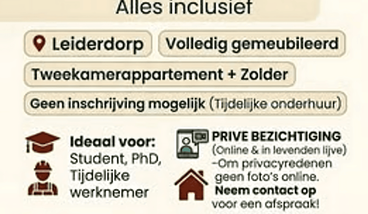 Appartement · €1100,-