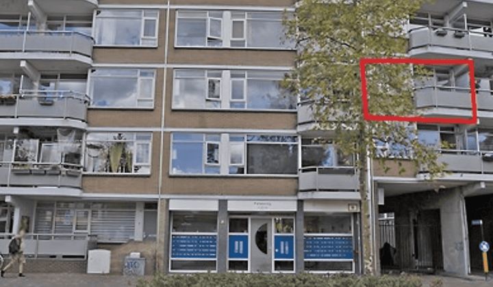 Appartement met balkon en berging