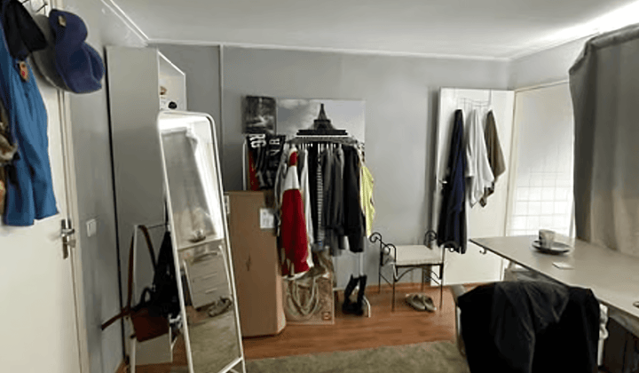 Studentenkamer met privébadkamer en gedeelde keuken