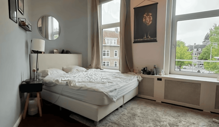 Studentenkamer met balkon en all-in prijs