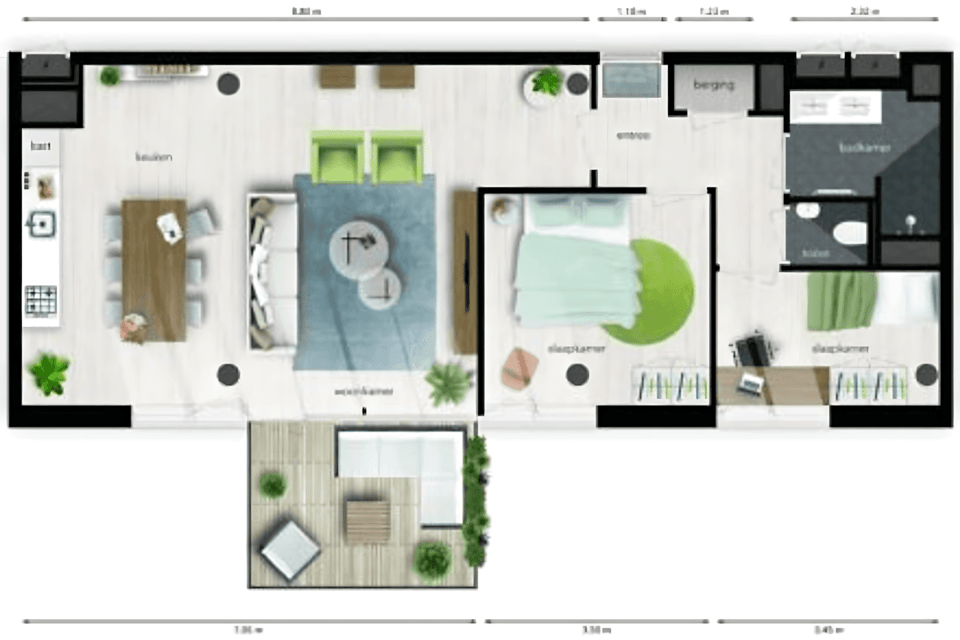 Appartement huren in Roosendaal