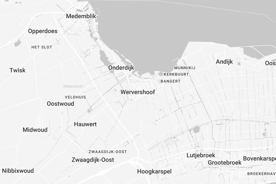 Appartement huren in Wervershoof