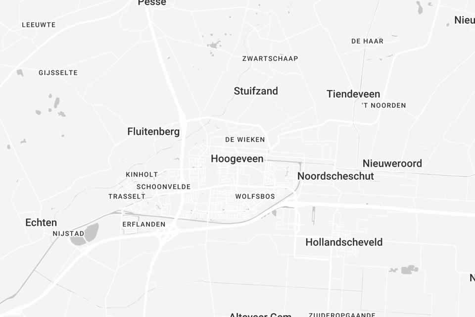 Appartement huren in Hoogeveen
