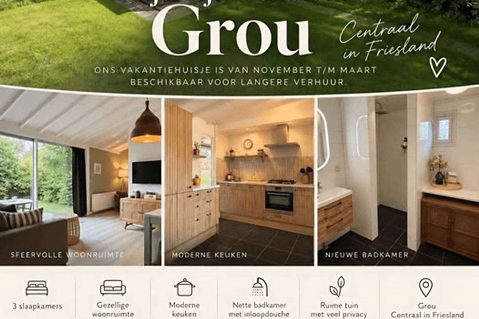 Recreatiewoning huren in Grou