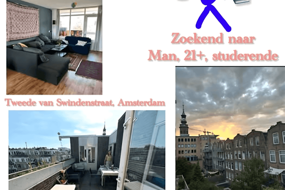Kamer huren in Amsterdam