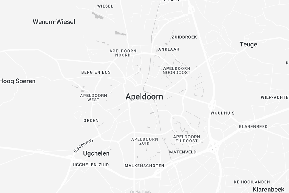 Studio huren in Apeldoorn